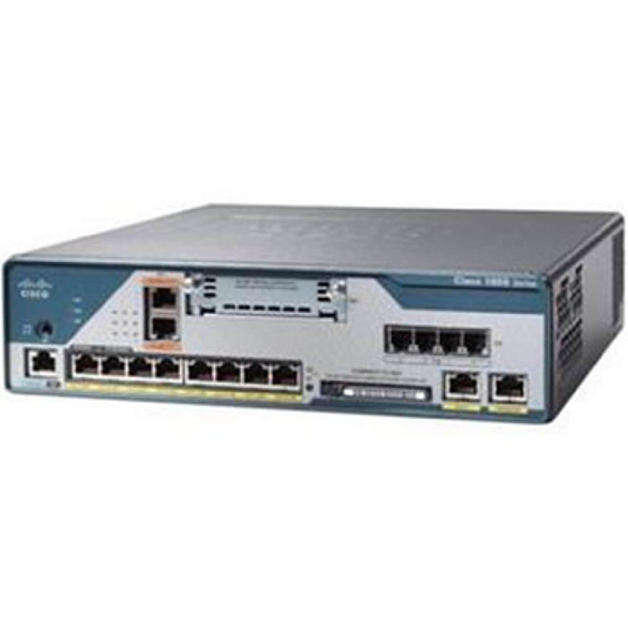 C1861-SRST-C-F/K9 | Cisco | 18618u Srstcue 4fxs 4fxo 8x Poe Sp Svc Hwic Slot Integrated Services Router