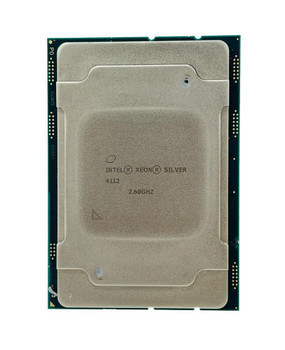 338-BMXO | Dell | Intel Xeon Silver 4112 2.6GHz. 3.0GHz Turbo. 4C. 9.6GT/s 2UPI. 8.25M Cache. HT (85W) DDR4-2400 1st