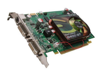 01G-P2-N942-TX | EVGA | GeForce 9400 GT 1GB 128-Bit DDR2 PCI Express 2.0 x16 Dual Link DVI-I/ HDMI/ VGA/ HDCP Ready Video Graphics Card