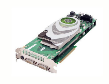 01G-P2-N590-KE | EVGA | e-GeForce 7900 GX2 1GB 256-Bit GDDR3 PCI Express x16 Dual DVI/ HDTV Out/ SLI Support/ Quad SLI Video Graphics Card