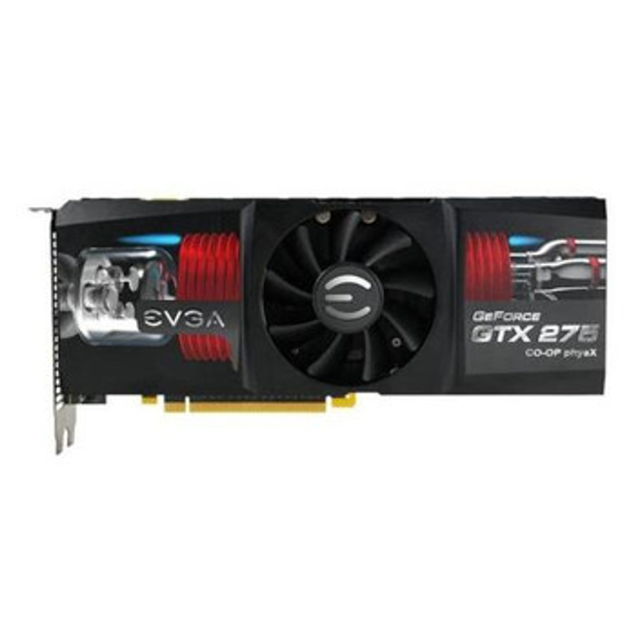 012-P3-1178-BE | EVGA | GeForce GTX 275 CO-OP PhysX Edition 1280MB DDR3 448+192-bit Dual DVI PCI Express 2.0 x16 Video Graphics Card