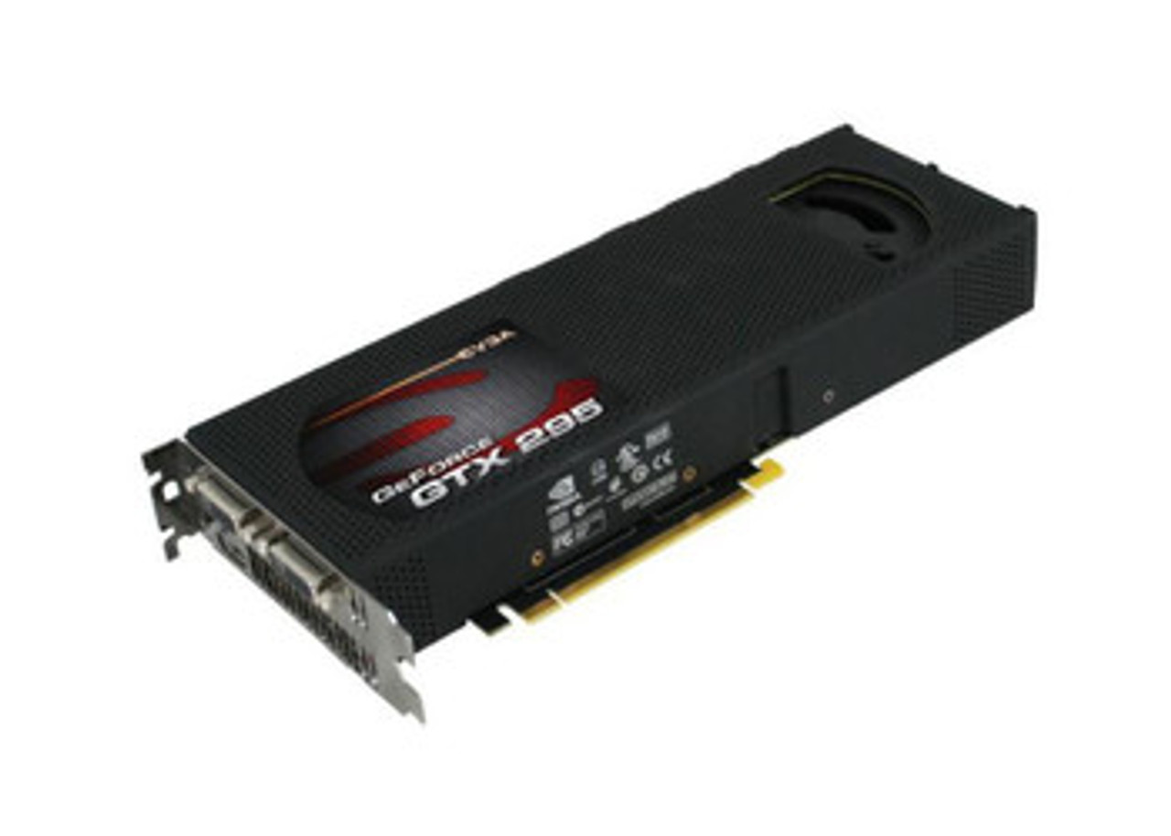 017-P3-1292-LA | EVGA | GeForce GTX 295 Plus 1792MB GDDR3 896-bit (2 x 448-bit) PCI Express 2.0 x16 Dual DVI/ HDMI/ HDCP Ready/ SLI Supported Video Graphi