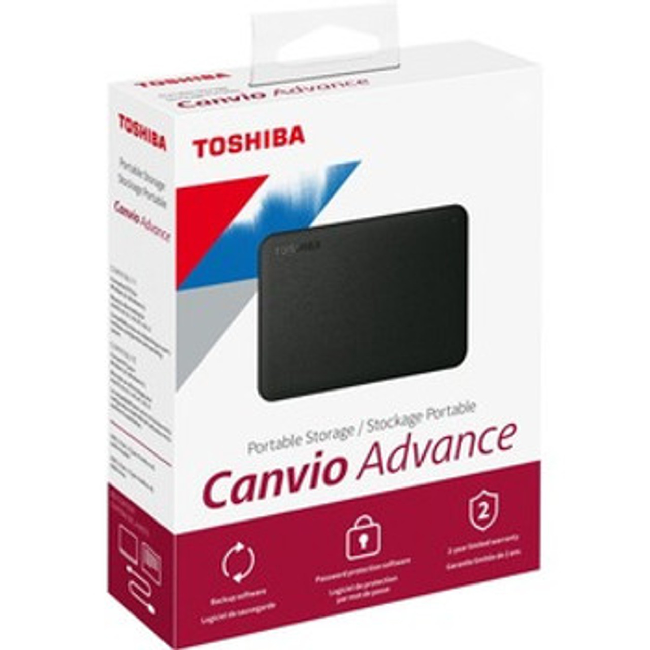 HDTCA40XK3CA | Toshiba | Canvio Advance 4TB Portable USB 2.0 External Hard Drive