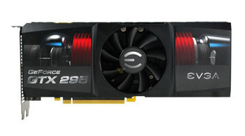 017-P3-1295-B6 | EVGA | GeForce CO-OP Edition GTX 295 1.7GB 896-Bit (2x 448-Bit) DDR3 PCI Express 2.0 x16 HDCP Ready/ SLI Supported Video Graphics Card