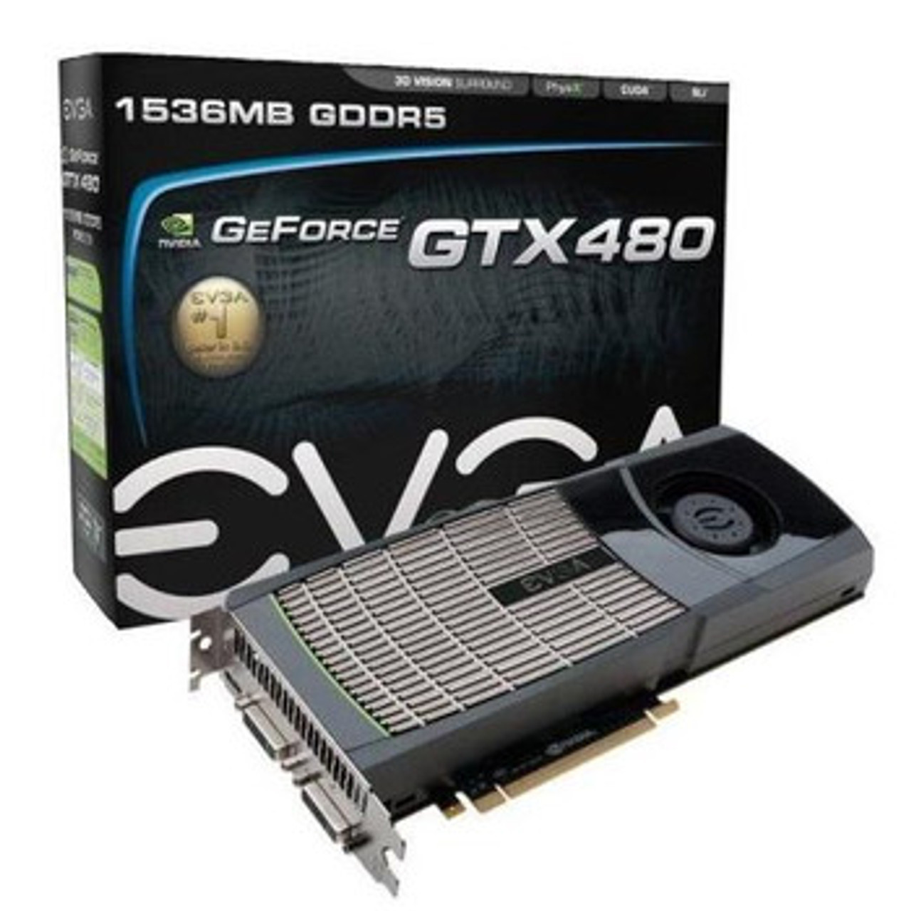 015-P3-1481-BR | EVGA | GeForce GTX 480 SuperClocked 1536MB GDDR5 384-bit HDCP Ready SLI Support PCI Express 2.0 x16 Video Graphics Card