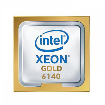 338-BMED | Dell | Intel Xeon Gold 6140 2.3GHz. 3.7GHz Turbo 18C. 10.4GT/s 3UPI. 25M Cache. HT (140W) DDR4-2666