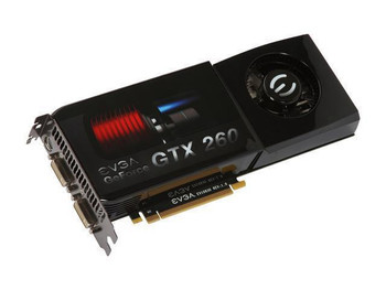 017-P3-1165-LX | EVGA | GeForce GTX 260 1729MB 448-Bit DDR3 PCI Express 2.0 x16 Dual DVI/ HDMI/ HDTV-out Video Graphics Card
