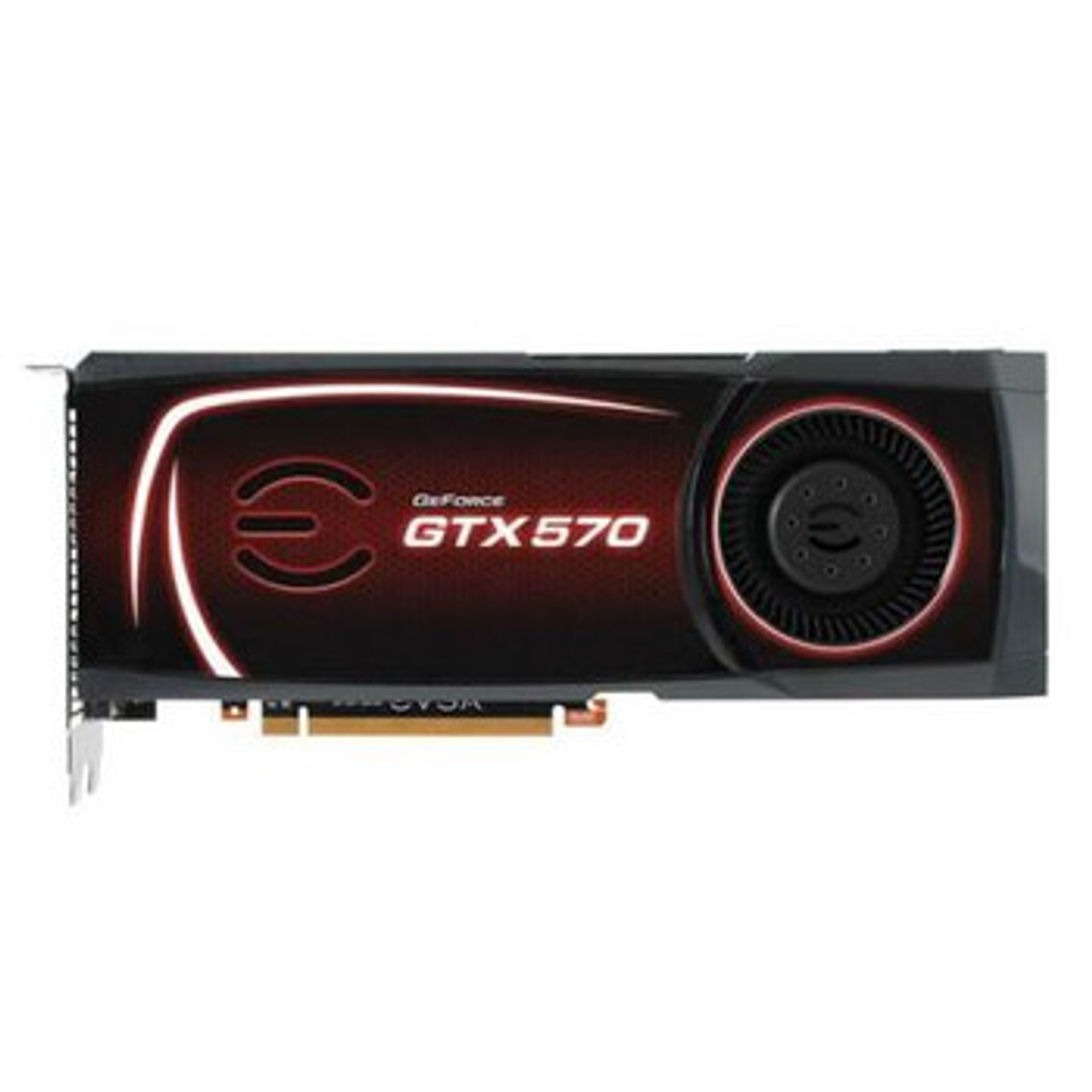 012-P3-1570-BM | EVGA | GeForce GTX 570 (Fermi) 1280MB 320-Bit GDDR5 PCI Express 2.0 x16 Dual DVI/ mini-HDMI/ HDCP Ready SLI Support Video Graphics Card