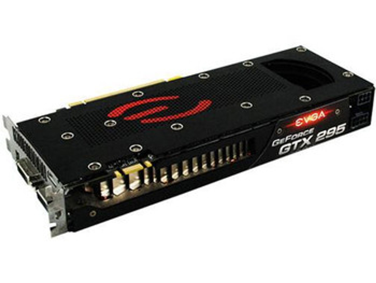 017P31293 | EVGA | GeForce GTX 295 1792MB GDDR3 896-Bit (2x 448-Bit) PCI Express 2.0 x16 HDCP Ready/ SLI Supported Video Graphics Card with Backplate