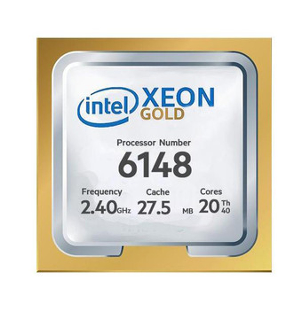 338-BLMN | Dell | Intel Xeon Gold 6148 2.4G 20C/40T 10.4GT/s 27M Cache Turbo HT (150W) DDR4-2666