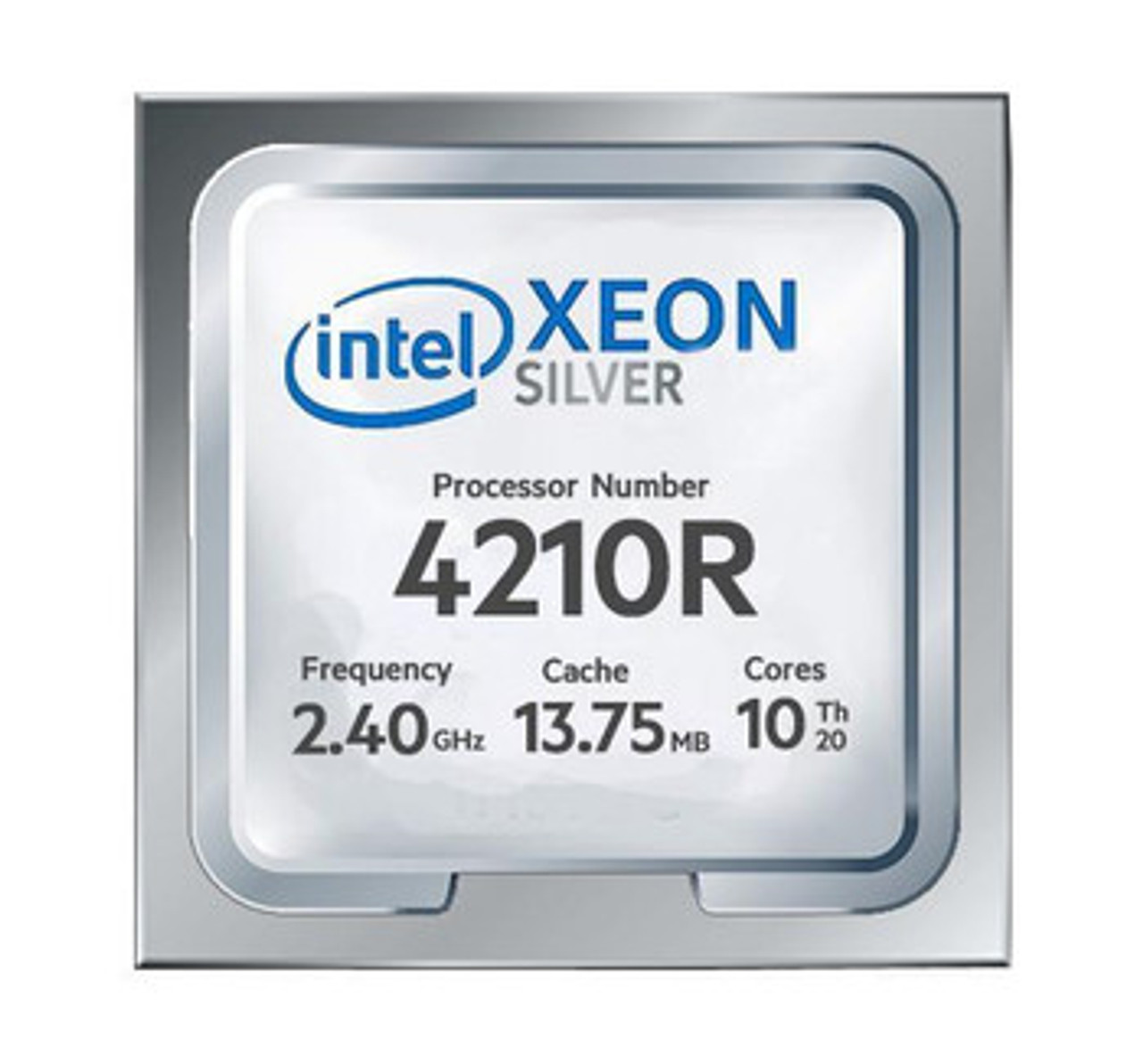 338-BWTP | Dell | Intel Xeon Silver 4210R 2.4GHz (3.2GHz Turbo 10C 9.6GT/s 2UPI 13.75MBCache HT(100W) DDR4-2400 2nd)