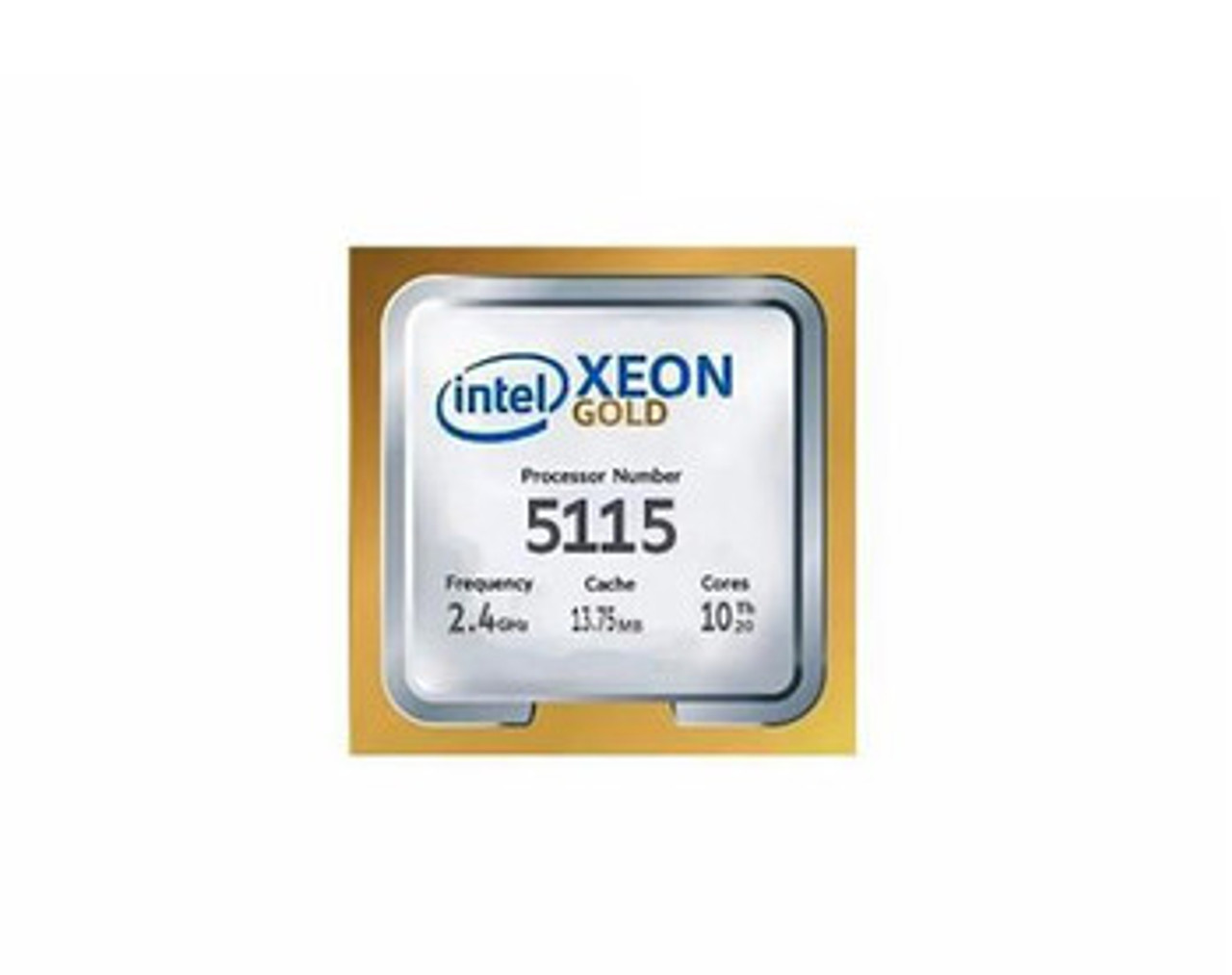 338-BLUU | Dell | Intel Xeon Gold 5115 2.4G. 10C/20T. 10.4GT/s 2UPI. 14M Cache. Turbo. HT (85W) DDR4-2400