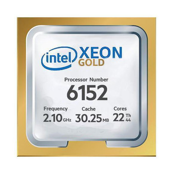 860677R-L21 | HPE | 2.10GHz 10.40GT/s UPI 30.25MB L3 Cache Intel Xeon Gold 6152 22-Core Processor Upgrade