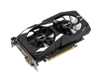 DUAL-GTX1650-4G | ASUS | Nvidia GeForce GTX 1650 4GB GDDR5 128-Bit HDMI / DisplayPort / DVI-D / HDCP PCI-Express 3.0 Video Graphics Card