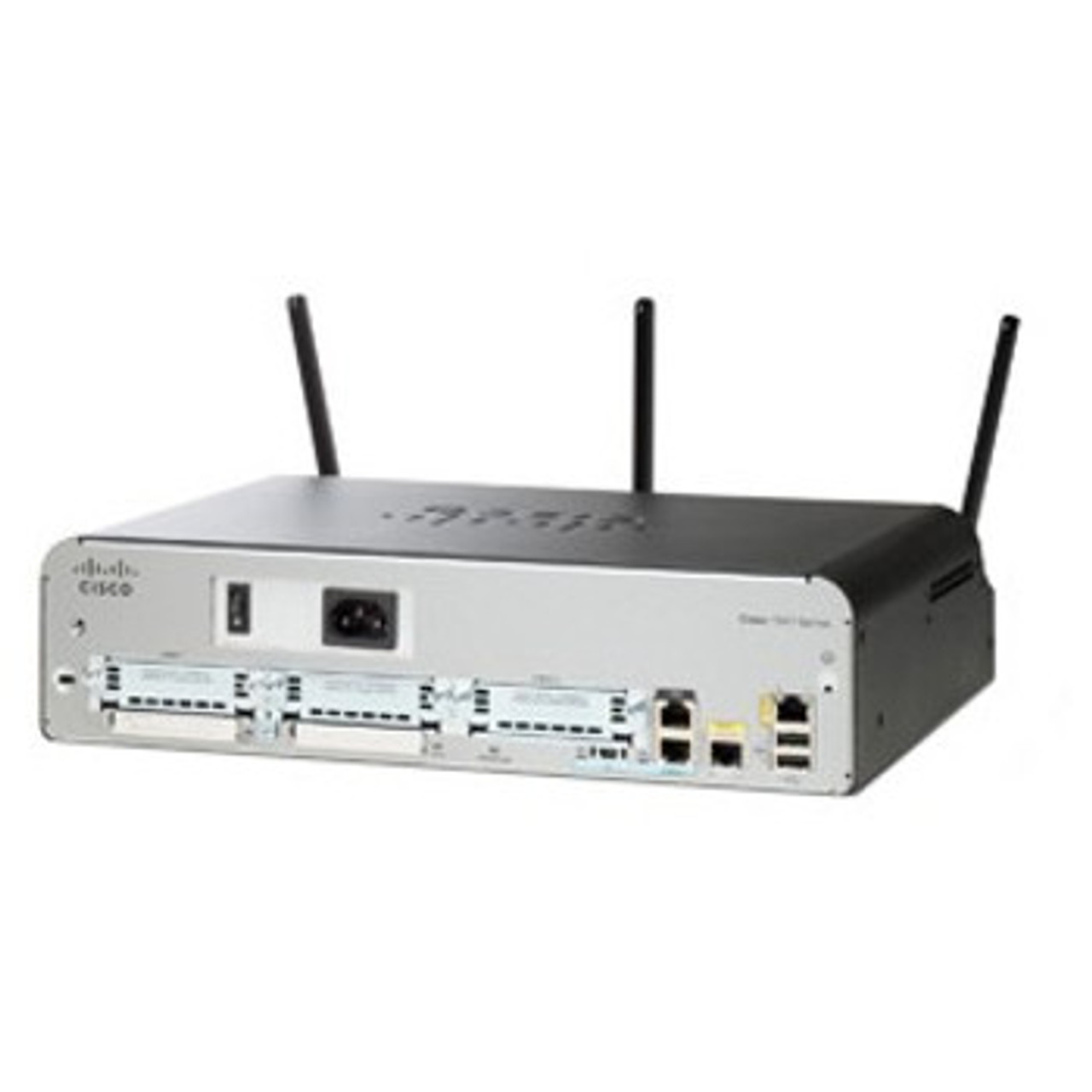 C1941W-E-N-SEC/K9 | Cisco | 1941W Wireless Integrated Services Router 600 Mbps 2 x 10/100/1000Base-TX Network LAN 2 x HWIC 2 x CompactFlash (CF) Card IEEE