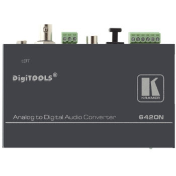 6420N | Kramer Electronics | Analog Digital Audio Format Converter