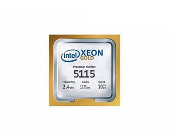 PR5115GD10C24AF-2 | EMC | Intel Xeon Gold 5115 10-Core 2.40GHz 10.40GT/s UPI 13.75MB L3 Cache Socket LGA3647 Processor
