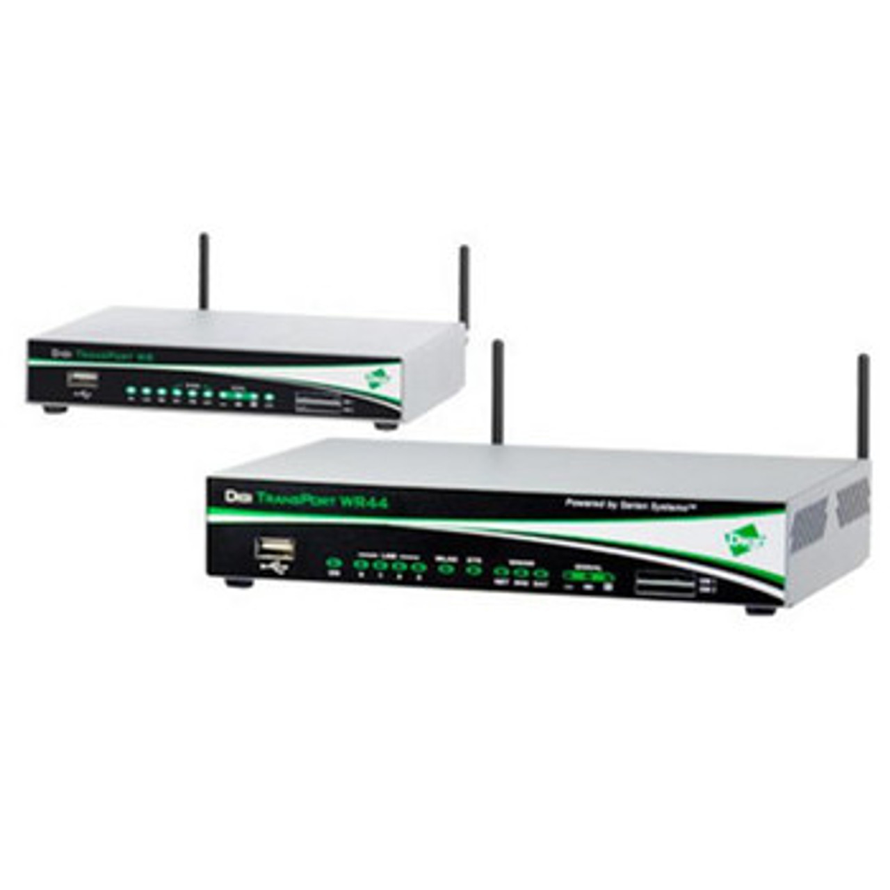 WR44-U400-DE3-RK | Digi | TransPort WR44 R Wireless Router 2 x Antenna 4 x Network Port USB Desktop Rail-mountable Wall Mountable Rack-mountable (Refur