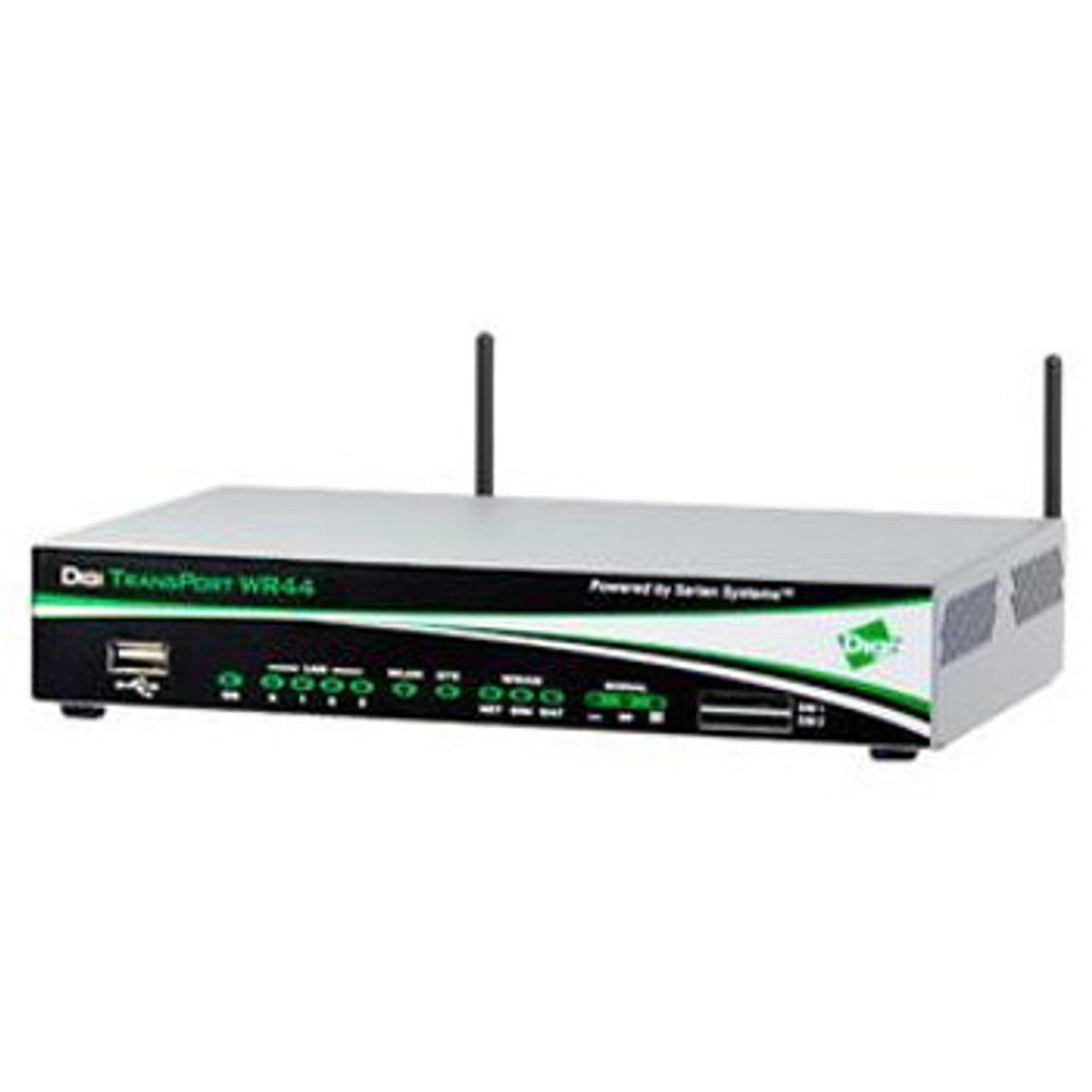 WR44-U5T1-WE1-SU | Digi | TransPort Wireless Router IEEE 802.11b/g 2 x Antenna ISM Band 54 Mbps Wireless Speed 4 x Network Port