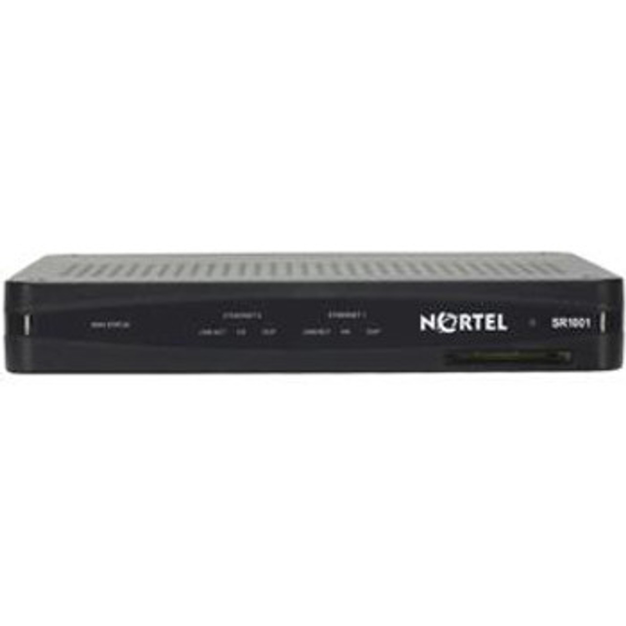 SR2101E001E5 | Nortel | Secure Router 1001 1-Port Active T1/E1 2 x 10/100 Ethernet Ports 16MB Flash 128MB SDRAM AC Power Supply