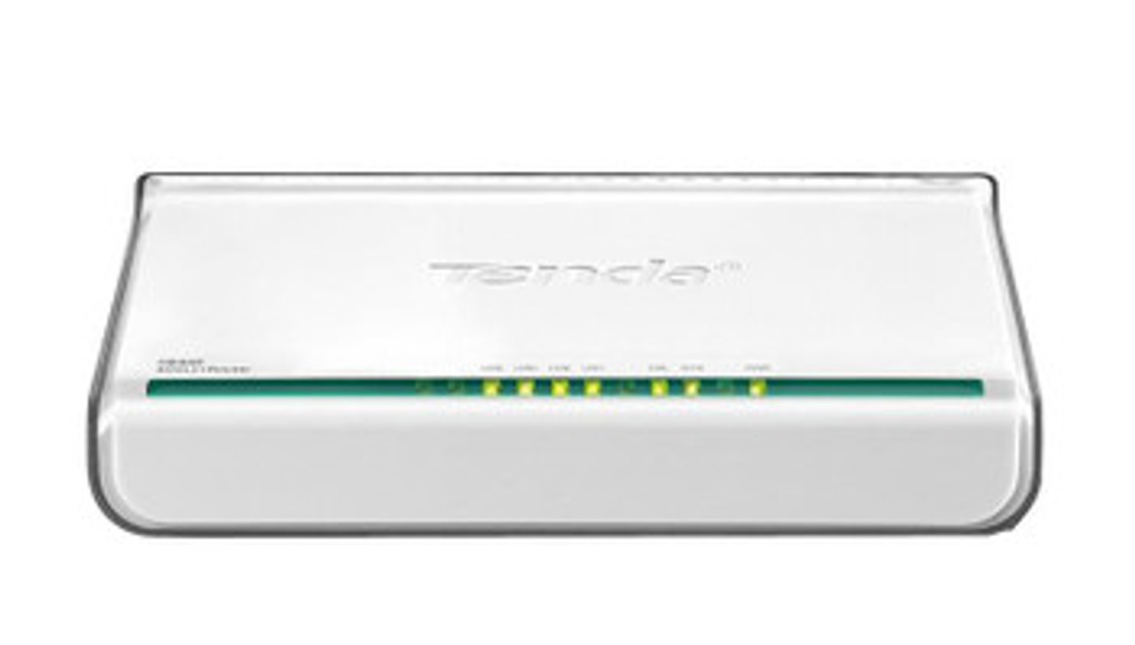 D830R | Tenda | ADSL 2+ Modem Router with 4-Port Switch - 5 Ports - 4 RJ-45 Port(s) - Fast Ethernet -