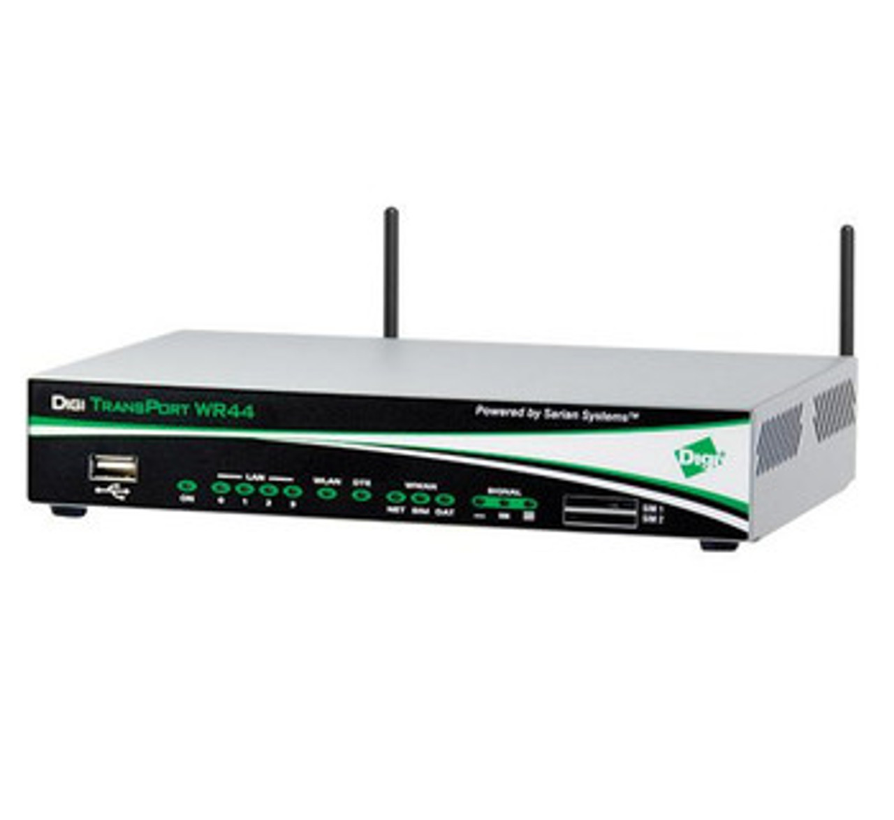 WR44-U0S1-WE1-RD | Digi | TransPort WR44 R Wireless Router IEEE 802.11b/g 4 x Antenna ISM Band 54 Mbps Wireless Speed 4 x Network Port USB Desktop Rail-m WR44-U0S1-WE1-RD | Digi | TransPort WR44 R Wireless Router IEEE 802.11b/g 4 x Antenna ISM Band 54 Mbps Wireless Speed 4 x Network Port USB Desktop Rail-m