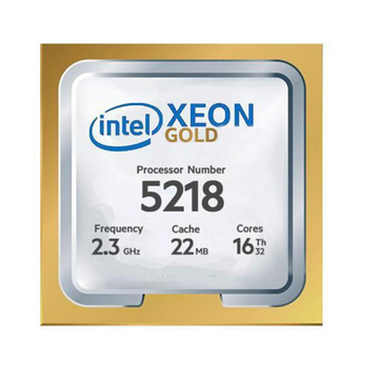 338-BSOG | Dell | Intel Xeon Gold 5218 2.3GHz 3.7GHz Turbo 16C 10.4GT/s 2UPI 22MB Cache HT (125W) DDR4-2666