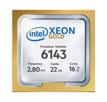 879424R-L21 | HPE | 2.80GHz 22MB L3 Cache Socket LGA3647 Intel Xeon Gold 6143 16-Core Processor Upgrade