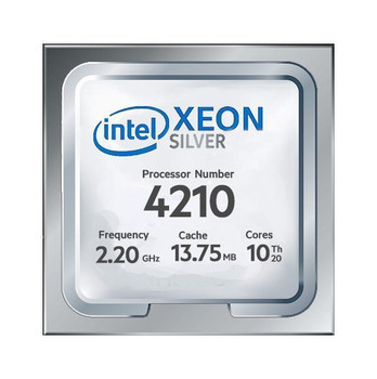 P15316-B21 | HPE | 2.20GHz 14MB Cache Intel Xeon Silver 4210 10-Core Processor Upgrade for XL1x0r Gen 10