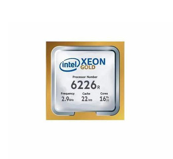 6226R-HP | HP | 2.90GHz 22MB Cache Socket FCLGA3647 Intel Xeon Gold 6226R 16-Core Processor Upgrade