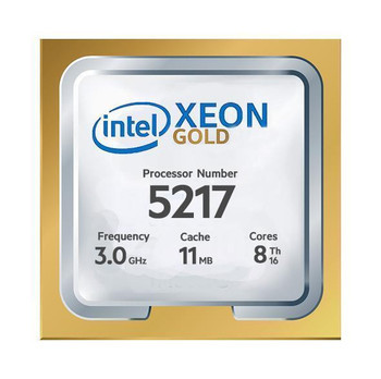 338-BSOH | Dell | Intel Xeon Gold 5217 3.0GHz 3.7GHz Turbo 8C 10.4GT/s 2UPI 11MB Cache HT (115W) DDR4-2666