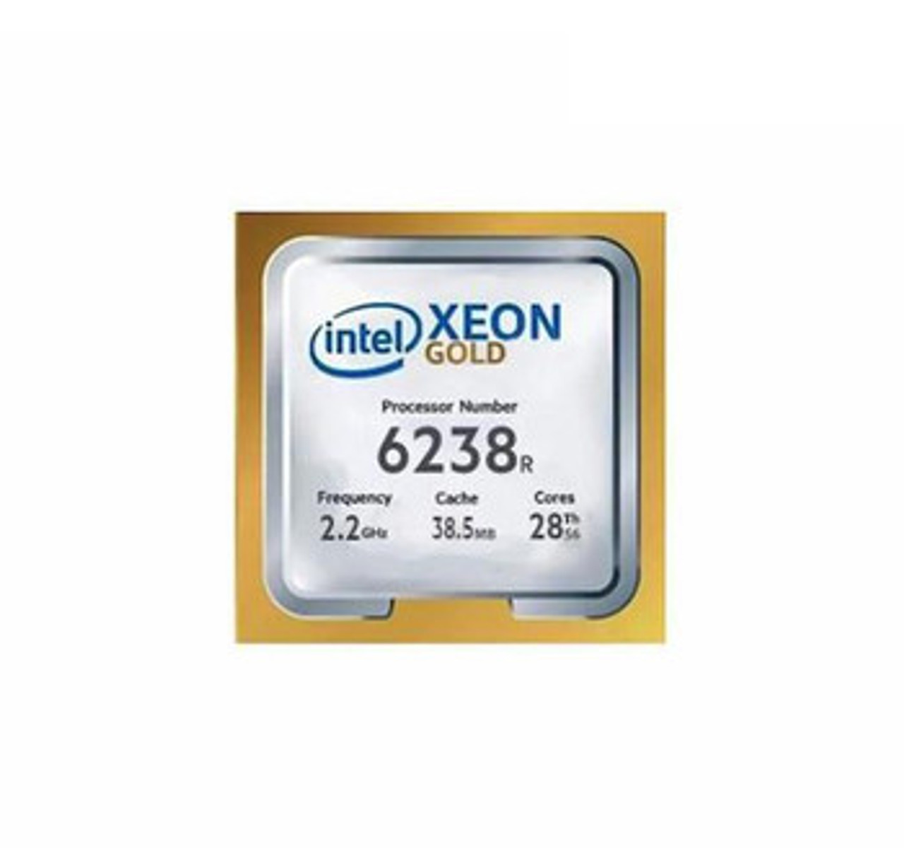 338-BWTV | Dell | Intel Xeon Gold 6238R 2.2GHz (4.0GHz Turbo 28C 10.4GT/s 3UPI 38.5MB Cache HT (165W) DDR4-2933