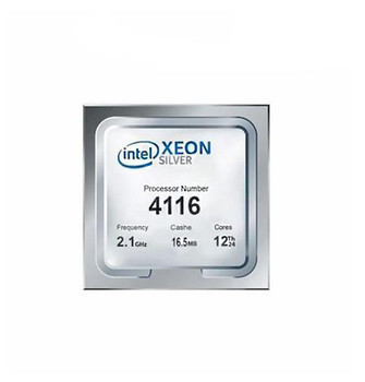 878990-B21 | HPE | 2.10GHz 9.60GT/s UPI 16.5MB L3 Cache Socket LGA3647 Intel Xeon Silver 4116 12-Core Processor Upgrade for DL160 Gen10