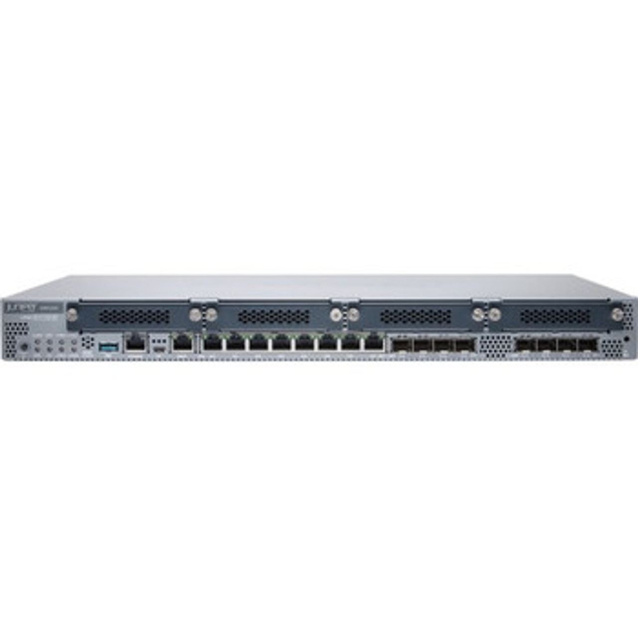 SRX345-SYS-JB-2AC | Juniper Networks | SRX345 Router 8 Ports Management Port 12 Slots Gigabit Ethernet 1U Rack-mountable