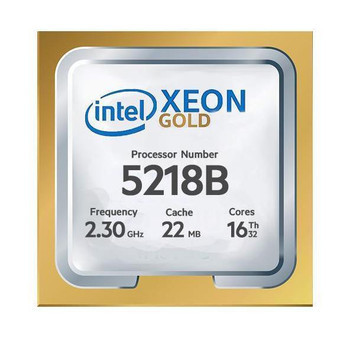P12614-L21 | HPE | 2.30GHz 22MB Cache Socket LGA3647 Intel Xeon Gold 5218B 16-Core Processor Upgrade for ML350 Gen10