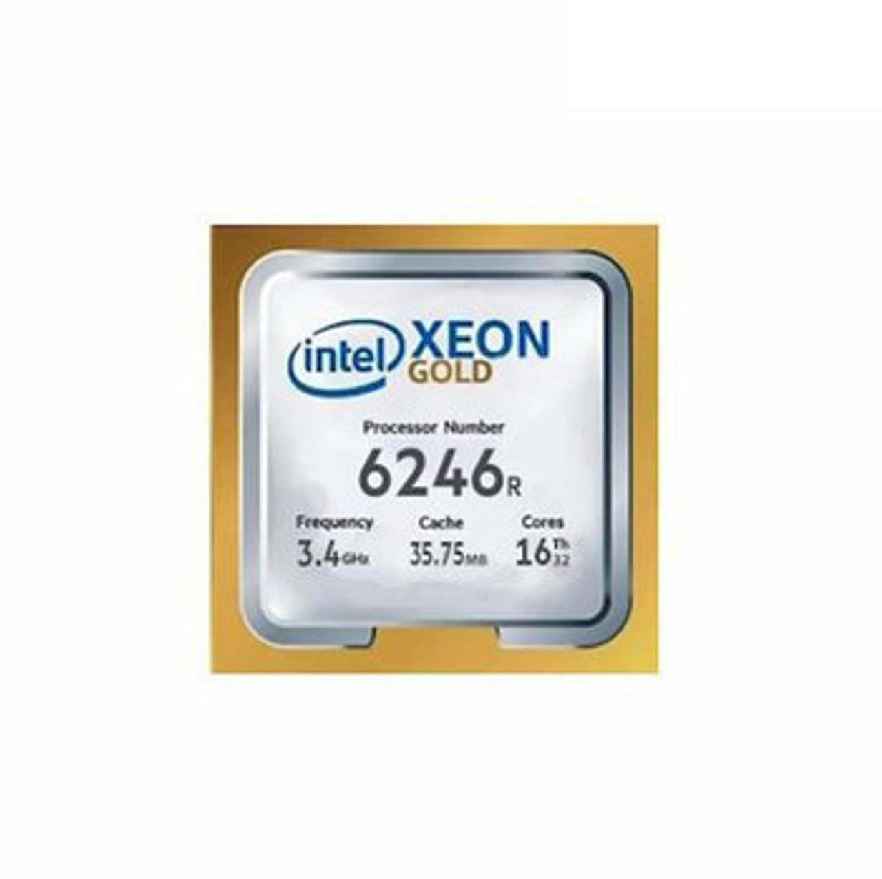 T7920-6246R | Dell | CPU Kit Intel Xeon Gold 16 Core Processor 6246r 3.40GHz 35.75mb Cache Tdp 205w Fclga3647 For Precision 7920 Tower Workstation T7920-6246R | Dell | CPU Kit Intel Xeon Gold 16 Core Processor 6246r 3.40GHz 35.75mb Cache Tdp 205w Fclga3647 For Precision 7920 Tower Workstation