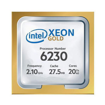 P11196-L21 | HPE | 2.10GHz 27.5MB L3 Cache Socket LGA3647 Intel Xeon Gold 6230 20-Core Processor Upgrade for DL180 Gen10