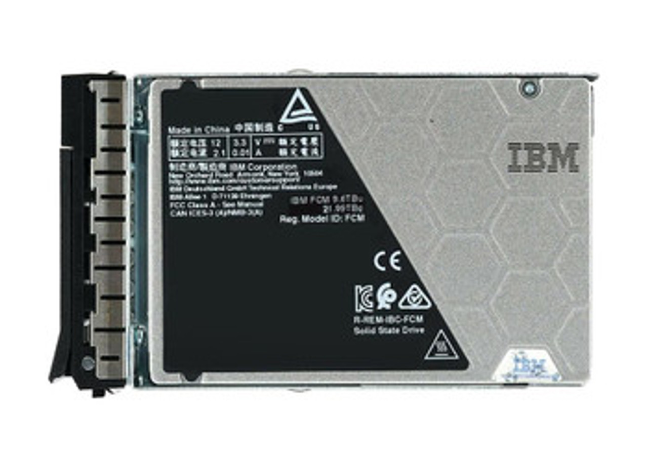 2076-ADS2 | IBM | 9.6TB TLC PCI Express 3.0 x4 NVMe U.2 2.5-inch Internal Solid State Drive (SSD) FlashCore Module (FCM) 2076-ADS2 | IBM | 9.6TB TLC PCI Express 3.0 x4 NVMe U.2 2.5-inch Internal Solid State Drive (SSD) FlashCore Module (FCM)