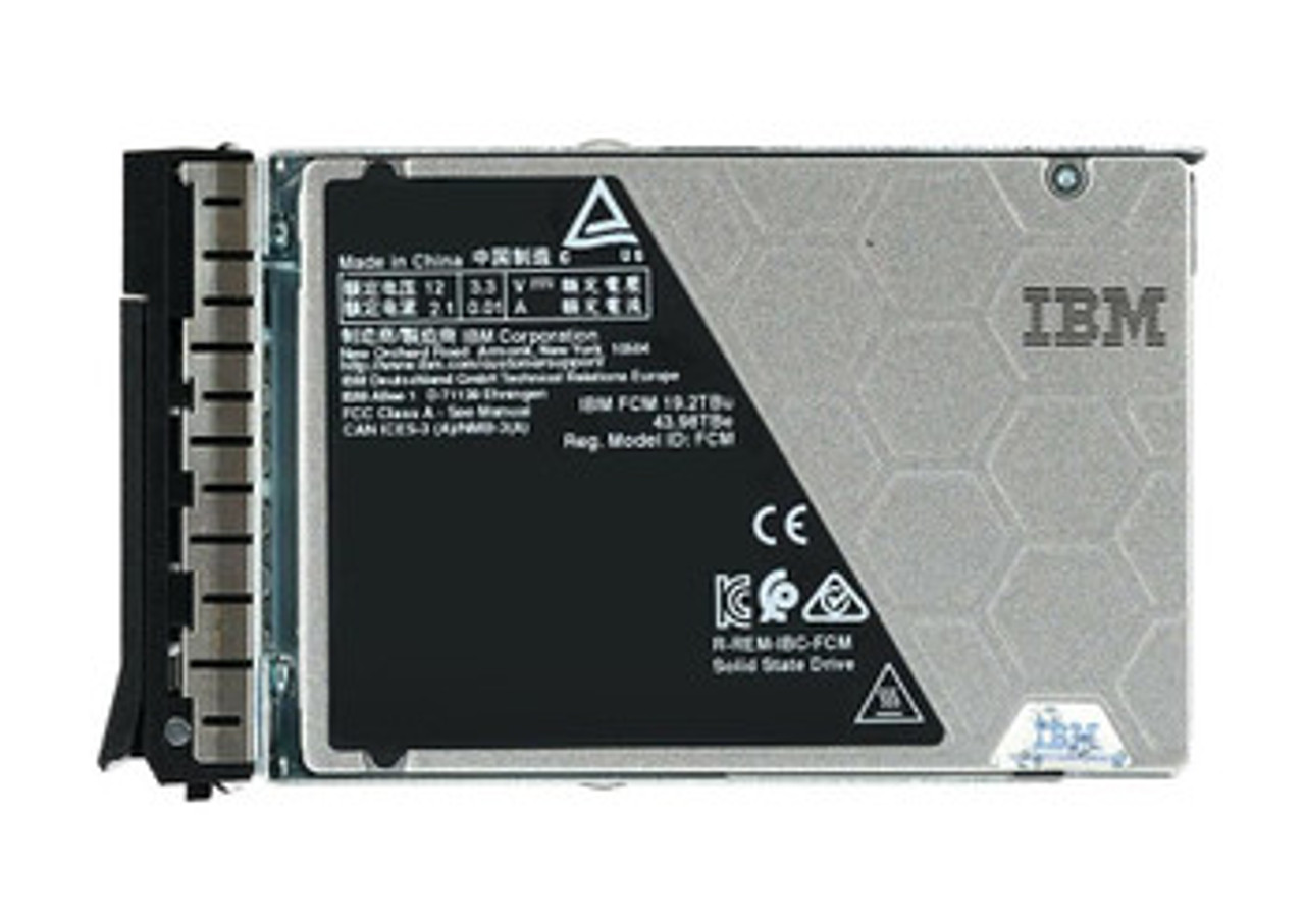 01YK817 | IBM | 19.2TB TLC PCI Express 3.0 x4 NVMe U.2 2.5-inch Internal Solid State Drive (SSD) FlashCore Module (FCM)