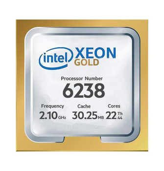 R3K86A | HPE | 2.10GHz 30.25MB Cache Socket LGA3647 Intel Xeon Gold 6238 22-Core Processor Upgrade