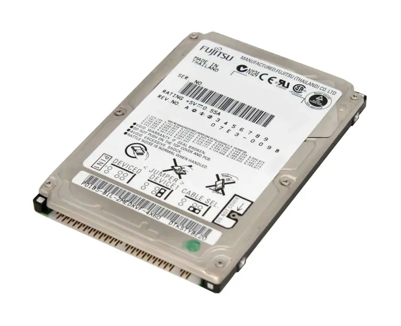 MHT2080AT | Fujitsu | 80GB 4200RPM ATA-100 8MB Cache 2.5-inch Hard Drive