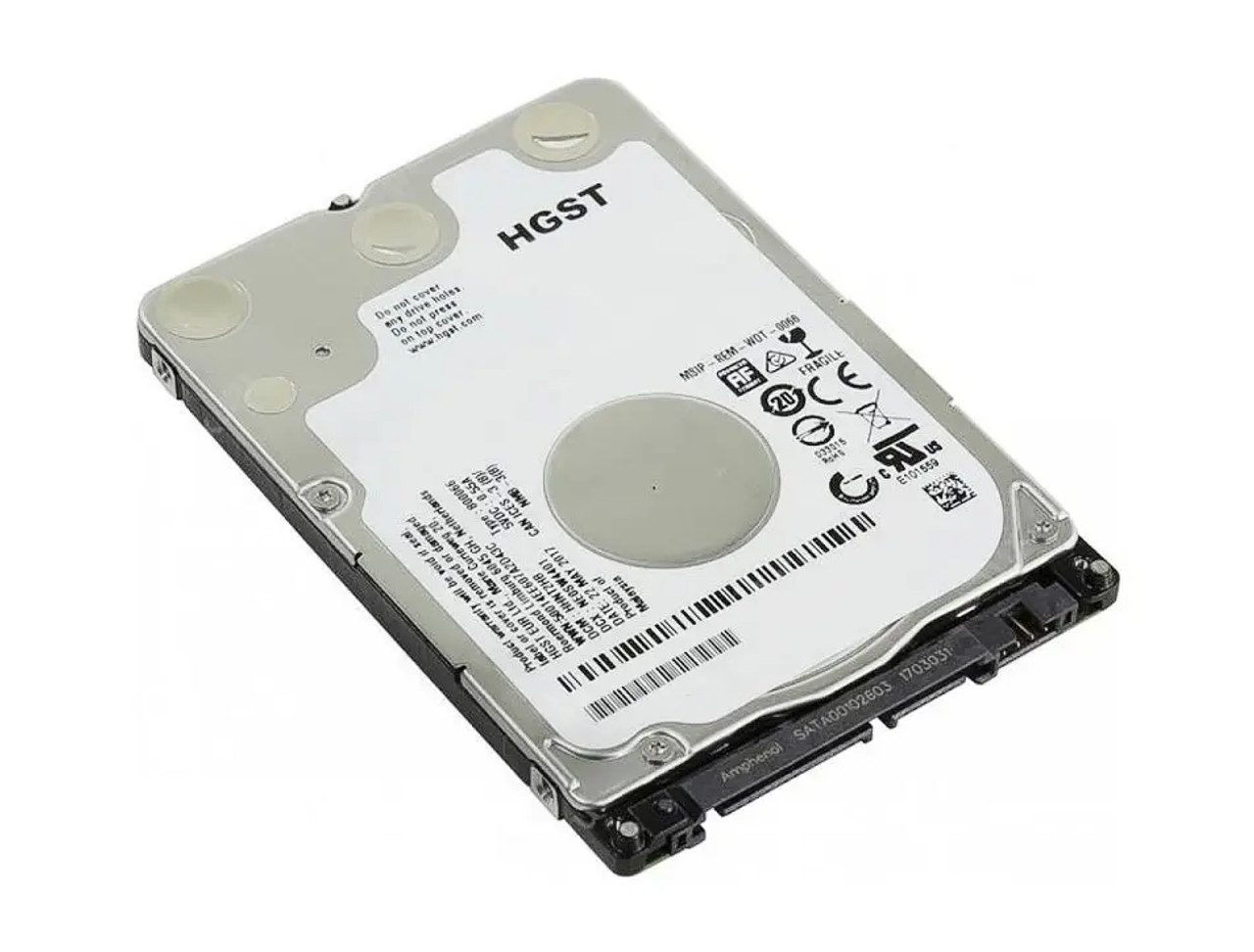 0A57912 | HGST | Travelstar 5K500.B 250GB 5400RPM SATA-300 8MB Cache 2.5-inch Hard Drive