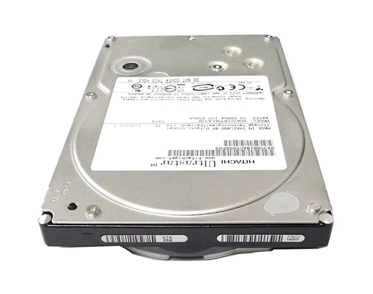 0A36136 | Hitachi | Ultrastar 1TB 7200RPM SATA 3GB/s 7-Pin 32MB Cache 3.5-inch Hard Drive