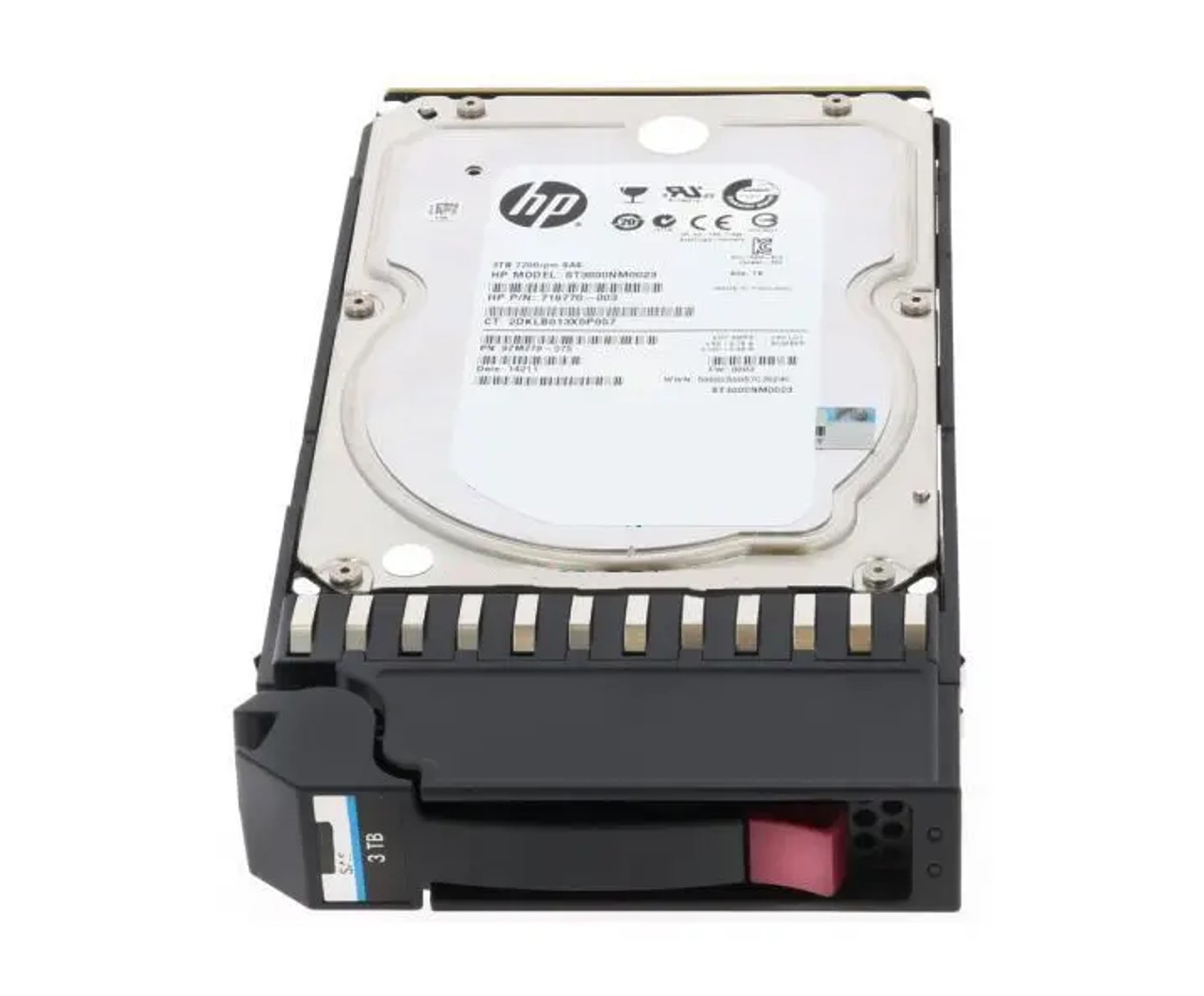 9SM260-035 | HP | 3TB 7200RPM SAS 6GB/s 64MB Cache 3.5-inch Hard Drive