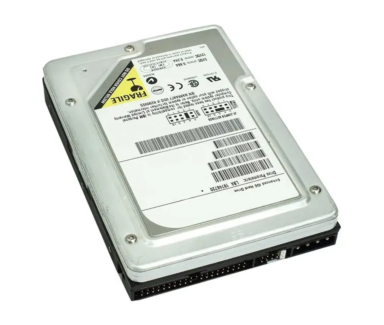 DPTA-371360 | IBM | Deskstar 34GXP 13.6GB 7200RPM ATA-66 2MB Cache 3.5-inch Hard Drive