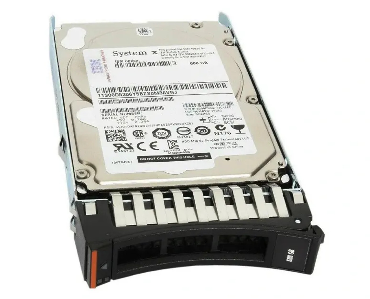 1C8066-038 | IBM | 600GB 10000RPM SAS 6GB/s 2.5-inch Hard Drive