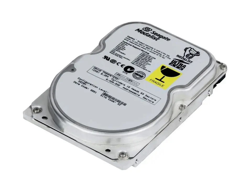 9F2002-004 | Seagate | Medalist 1276 1.28GB 4500RPM IDE/ATA 64KB Cache 3.5-inch Hard Drive