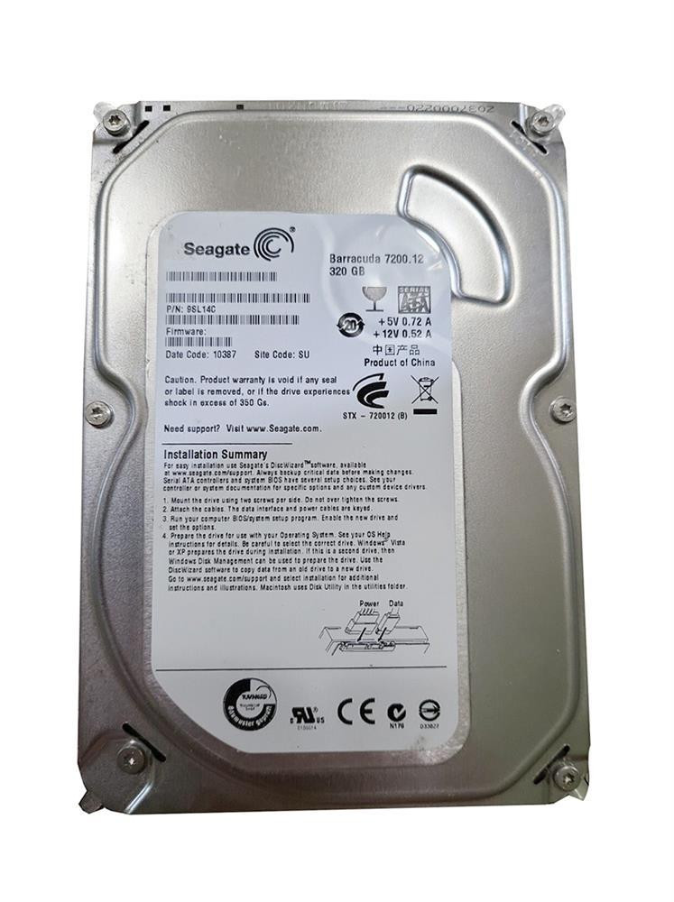 9SL14C-302 | Seagate | 320GB 7200RPM SATA 3GB/s 3.5-inch Hard Drive