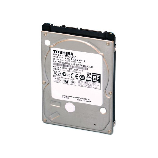MQ01ABD025V | Toshiba | Video 250GB 5400RPM SATA 3GB/s 16MB Cache 2.5-inch Hard Drive