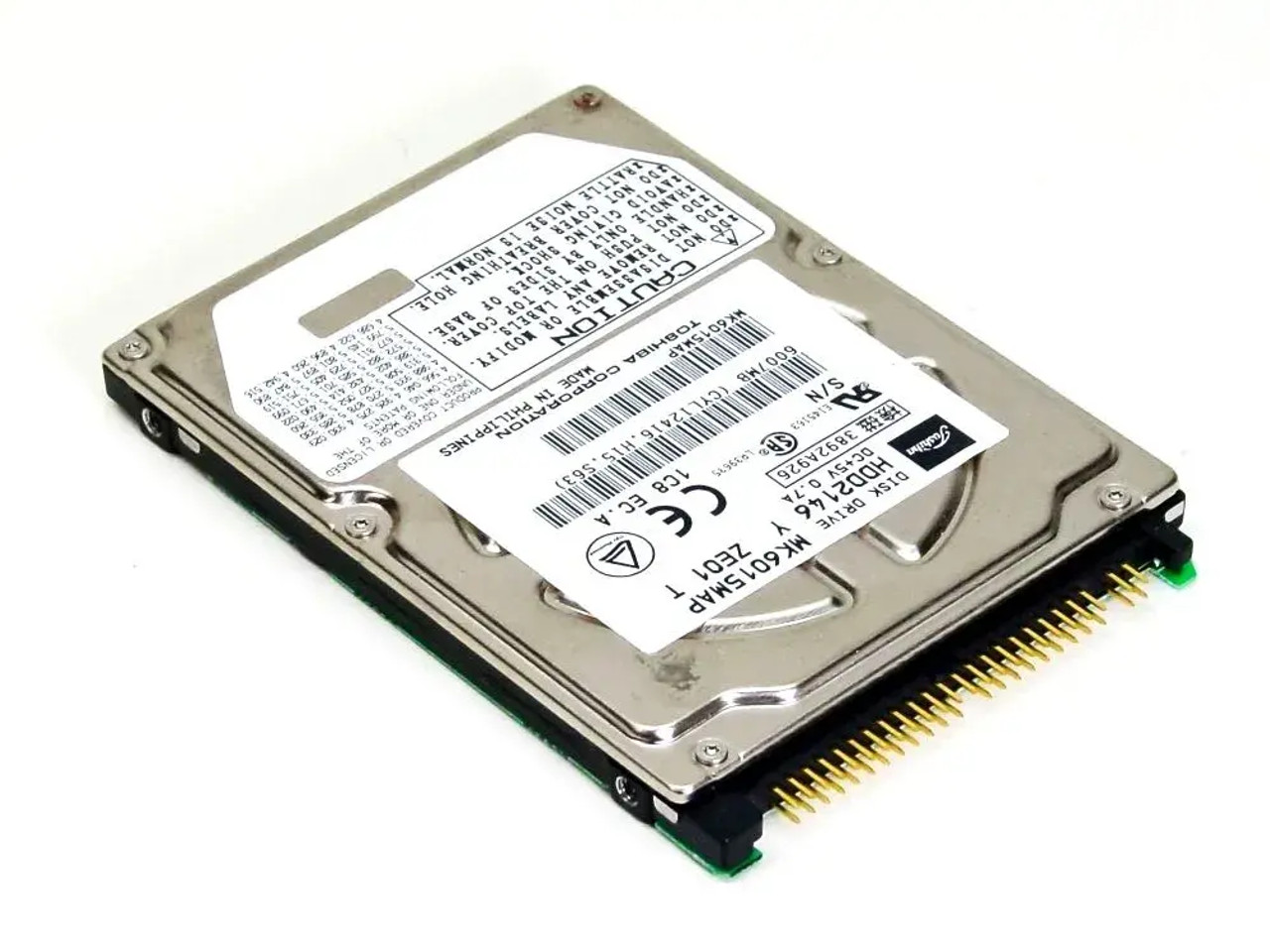 HDD1212 | Toshiba | 2GB 256KB Cache 4200RPM ATA-66 1.8-inch PC Card Hard Drive
